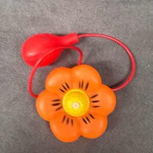Clown squirting flower plastic costume accessory